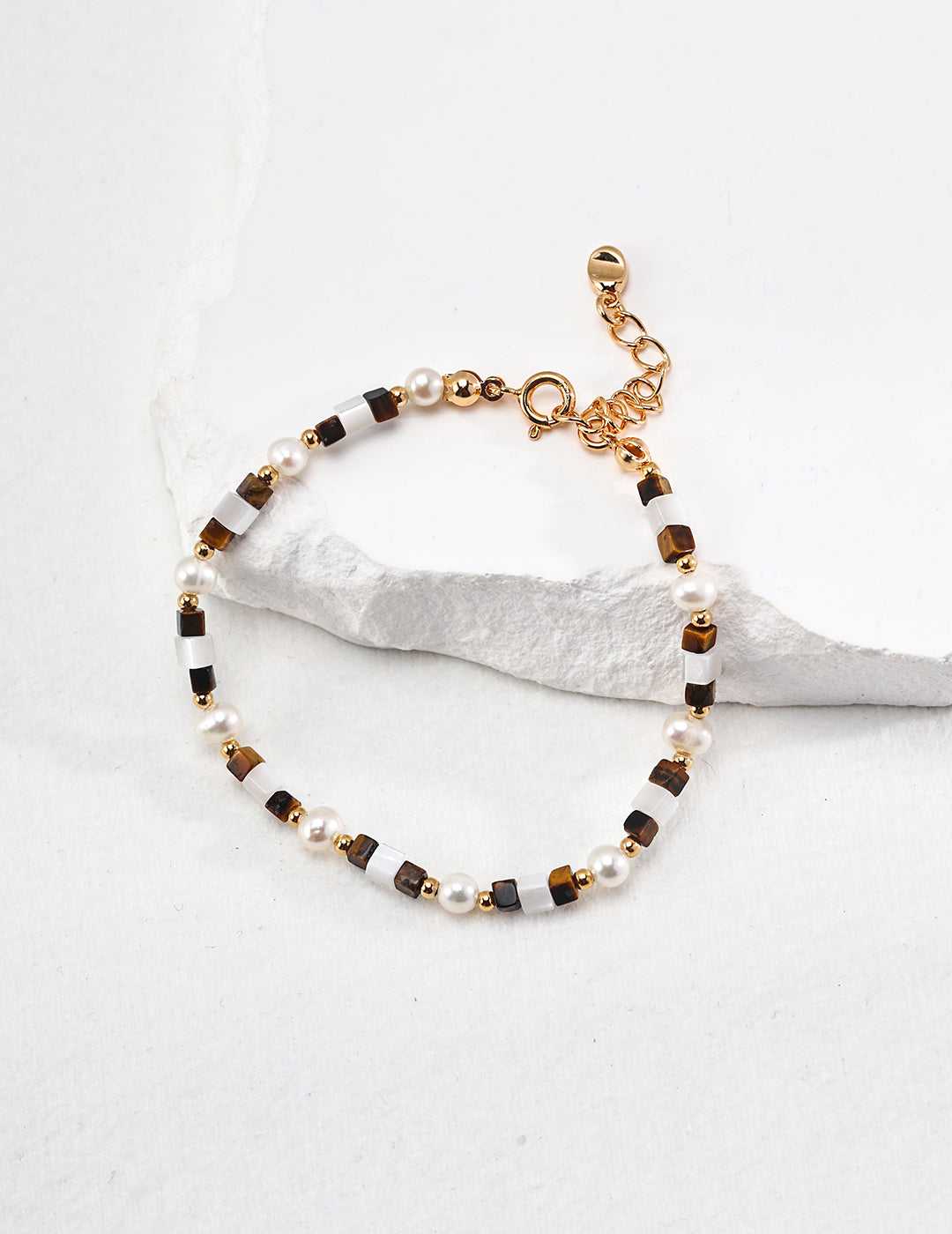 Tiger Pearl Harmony Bracelet